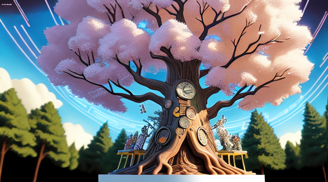 Time machine tree used to depict the powers of GIT